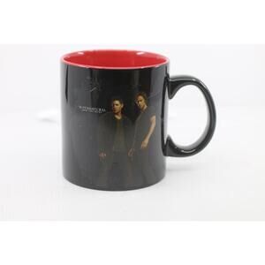 Supernatural Sam & Dean Winchester Black Red Mug Funko Warner Bros Used